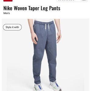 Men’s Nike Woven Taper Leg Pant